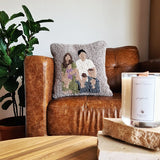 Family Tufted Pillow